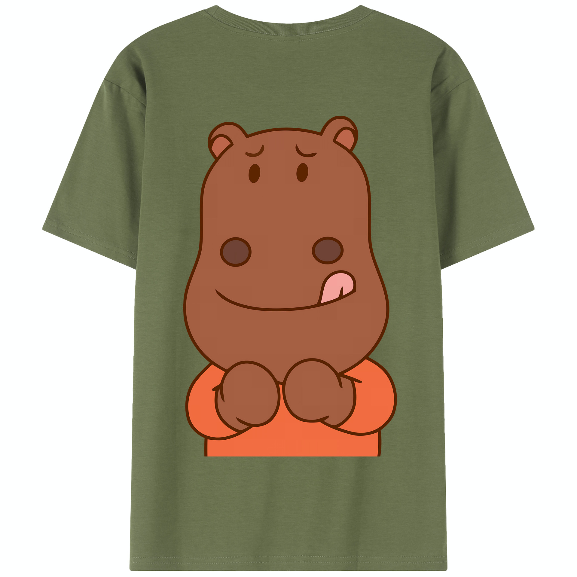 （画像用） アンパンマン Anpanman 綿100％半袖Tシャツ（背面プリント）